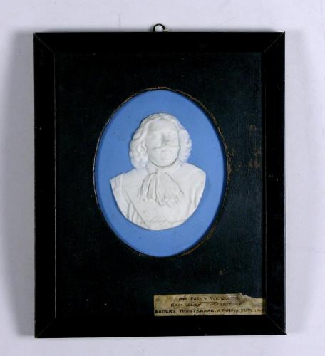 An 18th Century Wedgwood Portrait Medallion of Anglo-Dutch War Admiral Kortenaer