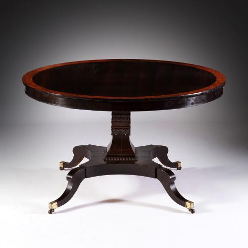 An Early 19th Century Ebonised Centre Table