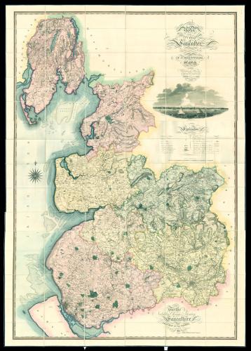 Greenwood's large-scale map of Lancashire