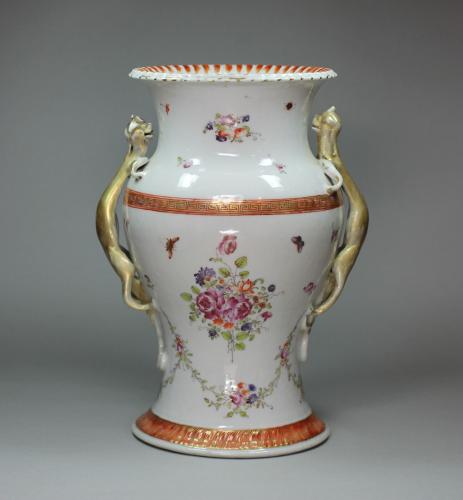 Chinese famille-rose vase, Qianlong (1736-95) 