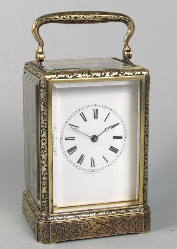 Gontard & Bolviller carriage clock