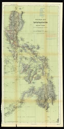 A Telegraph signal map of the Philippines