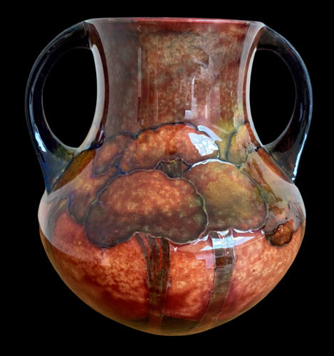 William Moorcroft Flambe Vase