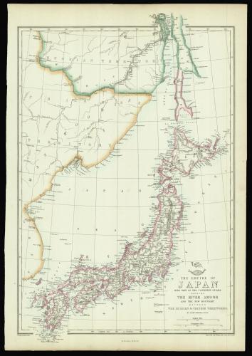 The Empire of Japan with part of the Continent of Asia