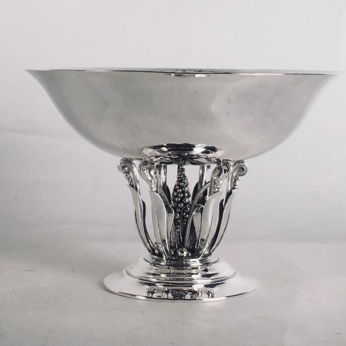 Georg Jensen Art Nouveau silver bowl