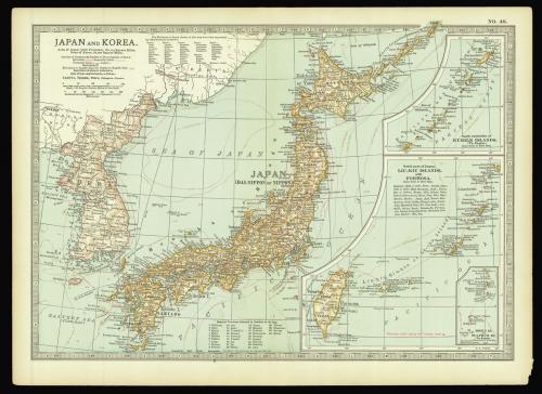 Japan and Korea No. 46. from Encyclopaedia Britannica