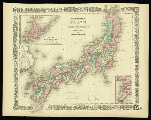 Johnson's map of Japan