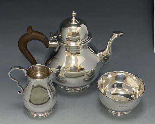 Harrods silver tea service R W Burbidge 1934
