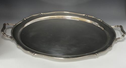 Hawksworth Eyre and co Sterling silver tray 1927