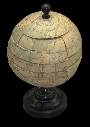 A puzzling globe