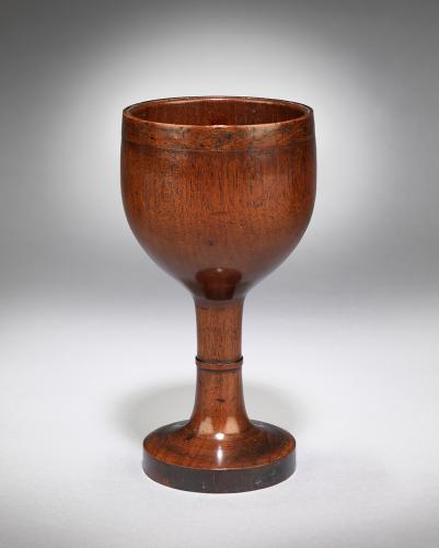 Unusual Georgian Domestic Wine Goblet