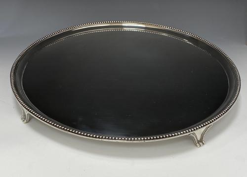 Elizabeth Jones Georgian silver salver 1785