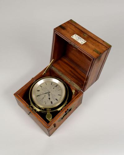 A. JOHANNSEN and Co., LONDON Number 4630 8-day marine chronometer