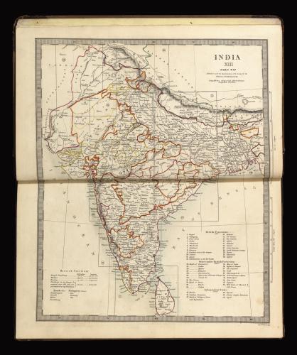 Rare atlas of India and the Far East