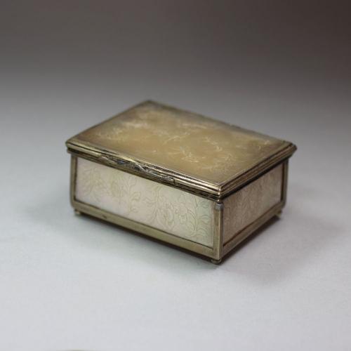 Chinese Mother of pearl box, 19th century