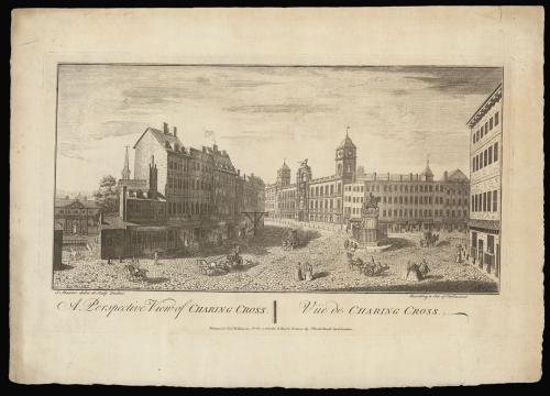 Charing Cross, By Maurer, John, 1740