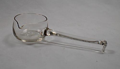 crystal glass toddy ladle
