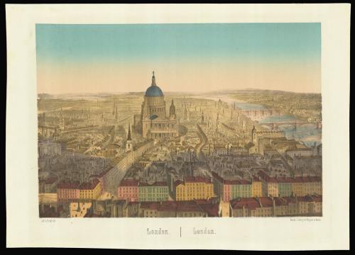 A London View, By Diedrich, 1855