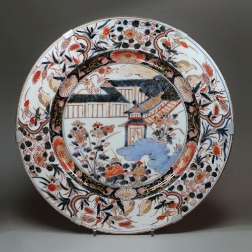 Japanese Imari dish, 18th century