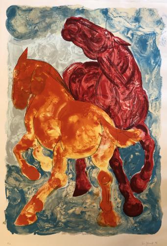 Two Horses, Lin Jammet (1958-2017)