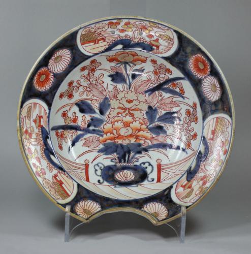 Japanese imari barber's bowl, Edo Period (1603-1868)