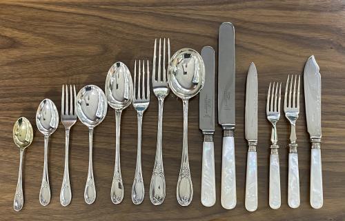 Sterling silver flatware cutlery James Dixon 