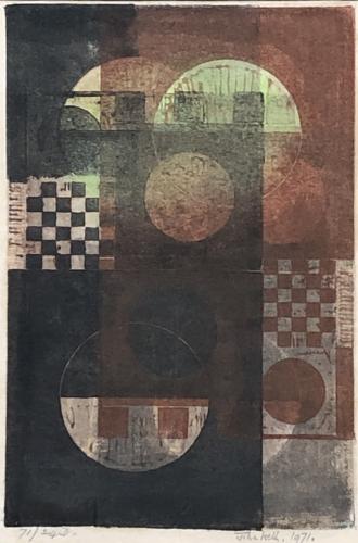 Abstract Composition 7124D, John Wells (1907-2000)