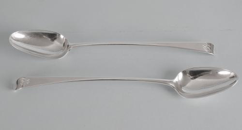 George III Old English Gravy Spoons