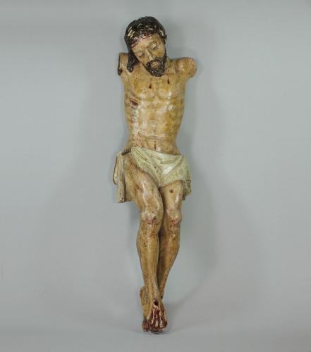Carved wood Corpus Christi, Antwerp 17th century