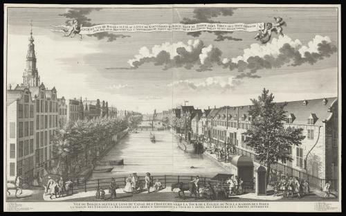 A fine eighteenth century view of the Kolveniersburgwal
