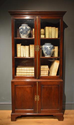 A George II mahogany bookcase, English Circa 1750 