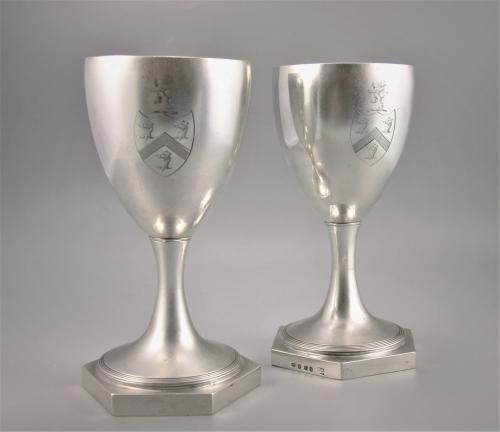 GEORGE III Sterling Silver Goblets