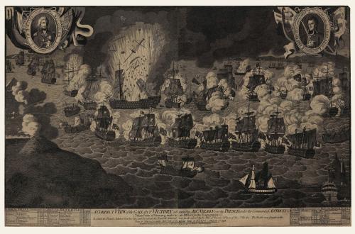 Rare view of Nelson’s victory at the Battle of the Nile