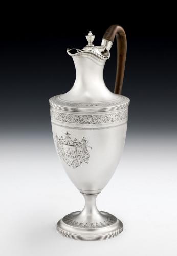 A very fine George III Water/Wine Ewer made in London in 1791 by John Robins