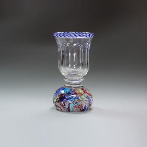 Small St. Louis glass spill vase, circa 1850