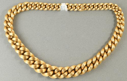 18ct gold collar circa 1930/40