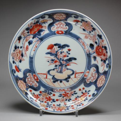 Japanese Imari plate, Genroku period circa 1700