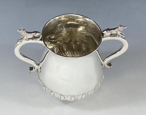 Barnard silver trophy cup 1881