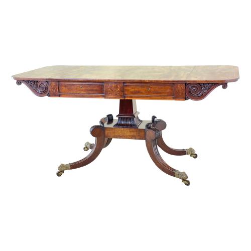 Regency Mahogany 19th Century Sofa Table