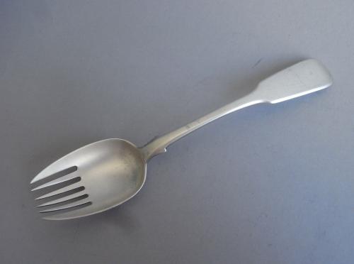 A fine Runcible Spoon made in London in 1839 by William Eaton
