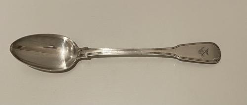 Eley Fearn and Chawner silver fiddle and thread cutlery flatware basting spoon 1810