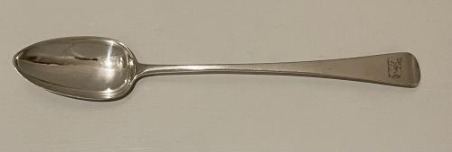 Richard Crossley silver gravy basting spoon 1795