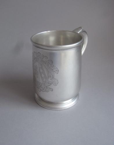 A very fine & large George I Drinking Mug made in London in 1721 by William Looker