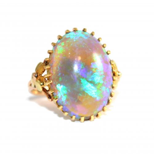 Art Nouveau Opal Ring c.1910
