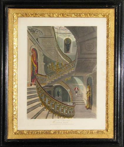 J. Reeve after C. Wild  Grand Staircase Carlton House