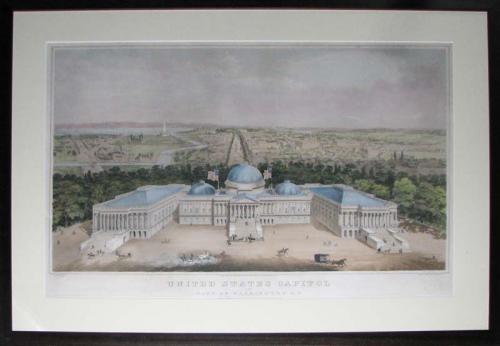 United States Capitol and City of Washington D.C.