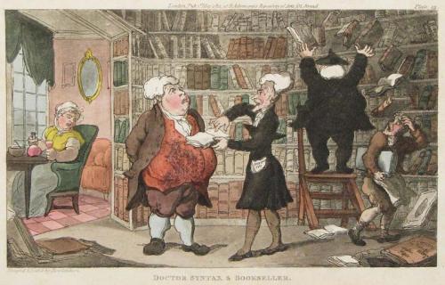 Thomas Rowlandson  Doctor Syntax and Bookseller