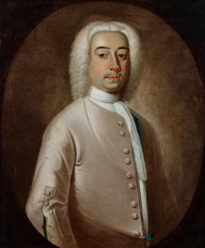 portrait, 18th century English provincial
