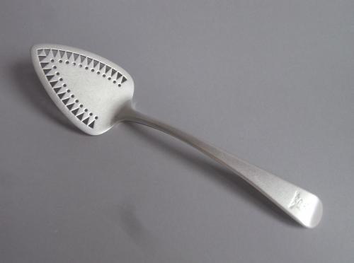 A very rare George III Butter Spade made in London in 1800 by Richard Crossley