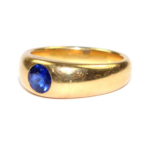 Edwardian Sapphire Gypsy Ring c.1905